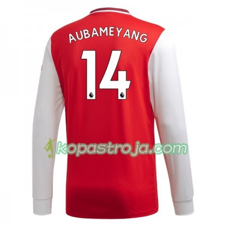 Billiga Fotbollströjor Arsenal Pierre-Emerick Aubameyang 14 Hemma tröja 2019/20 Långärmad